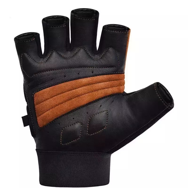 Leather Weight Lifting Gloves - Image 5