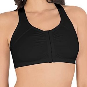 Women Front Close Racerback Sports Bra